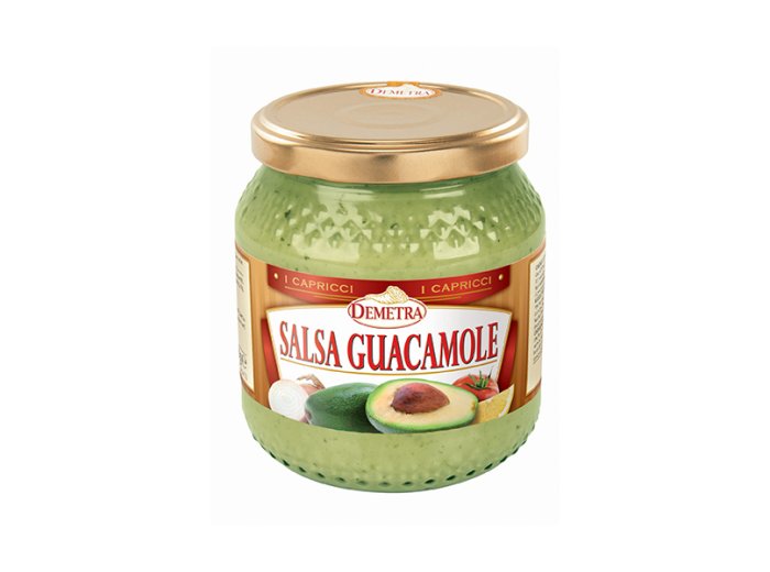 Salsa guacamole 550 gr demetra