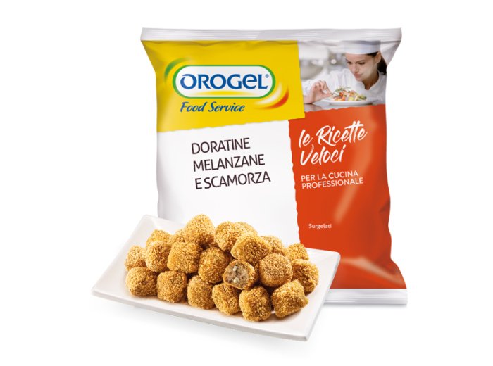 Doratine melanzane e scamorza