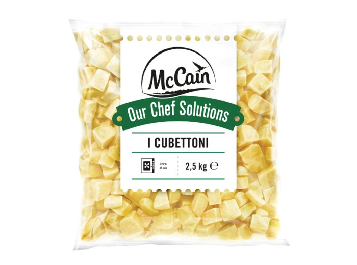 Patate a cubettoni scottate mccain