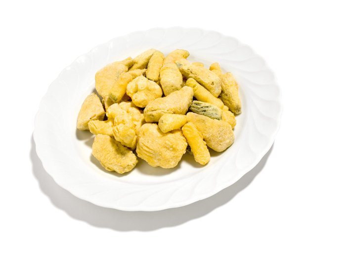 Fritto misto di verdure pastellate paren