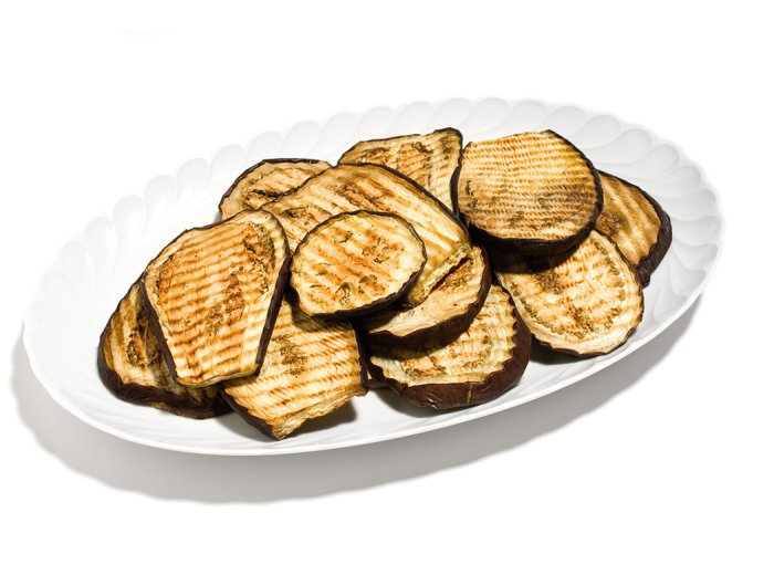 Melanzane grigliate a fette amico freddo