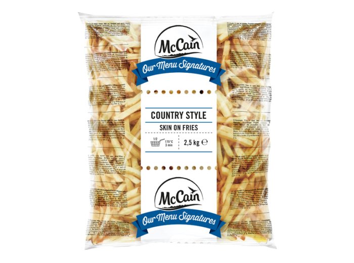 Patate prefr. country style mccain