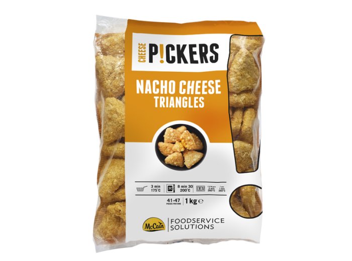 Triangoli nachos e formaggio