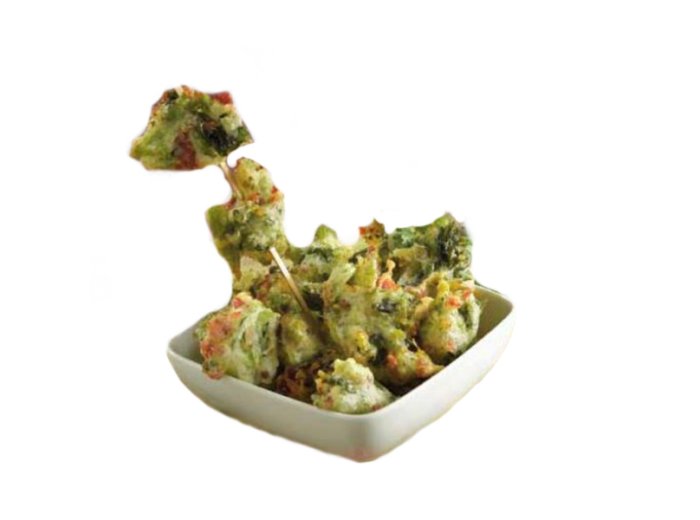 Cime di rapa e salsiccia in crosta