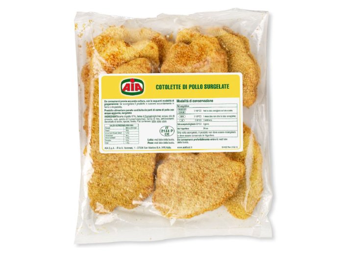 Cotolette di pollo 140gr