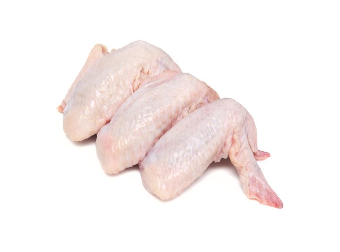 Ali di pollo separate