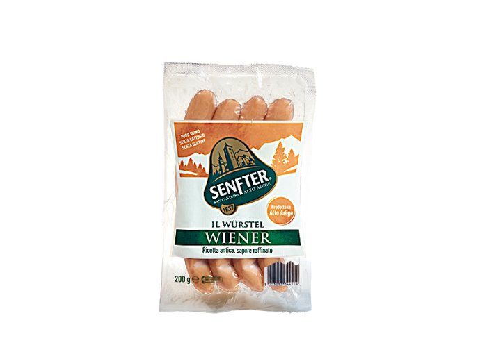 Wurstel 200gr wiener suino