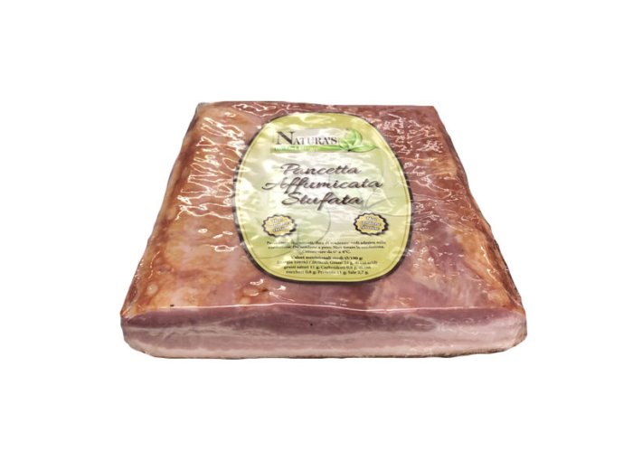 Pancetta affumicata stufata singola