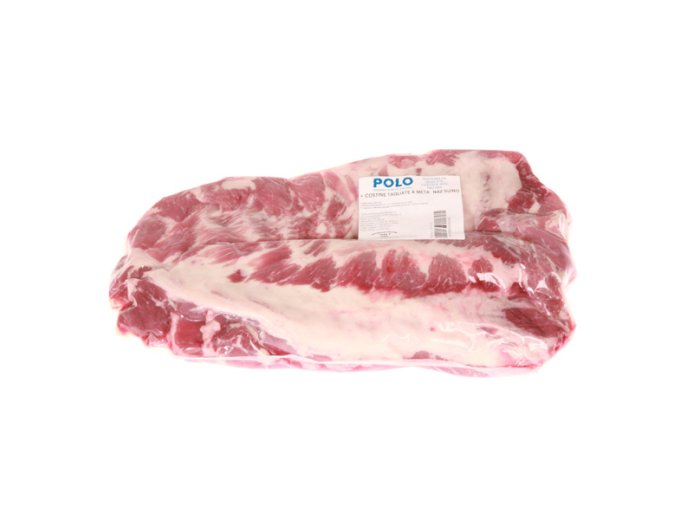 Costine tagliate metà naz l.polo suino
