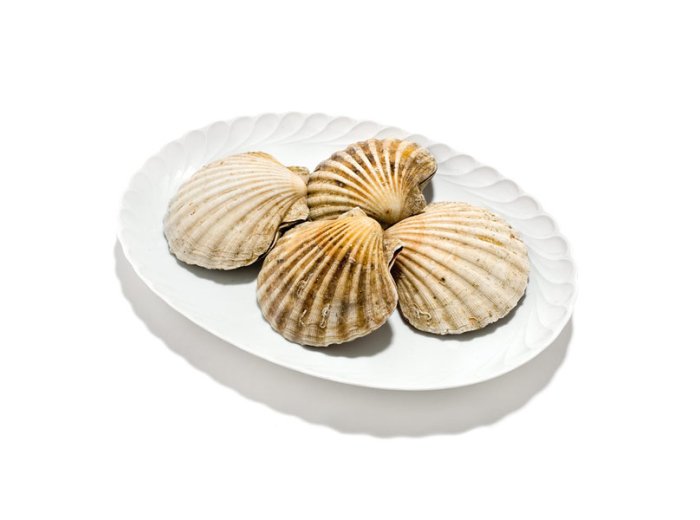 Cappasanta intera 5/7pz/kg c/cor