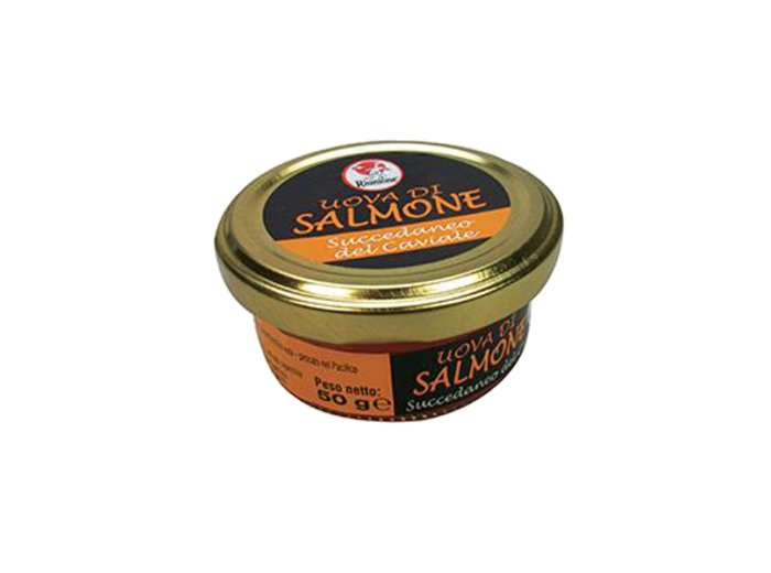 Uova di salmone vaso