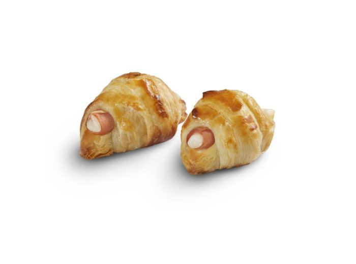 Mini croissant prosc/formag.30 gr 30 pz