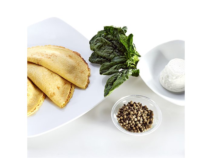 Crespelle ricotta/spinaci