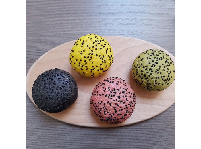 Mini pane hamburger mix 4 tipi 30 gr