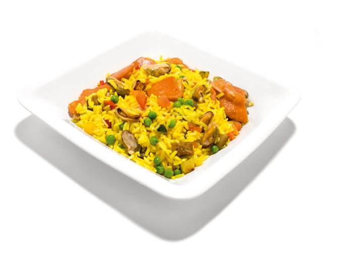 Paella di pesce