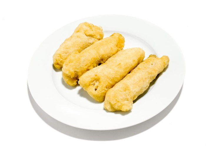 Filetto con baccala'pastellato prefritto