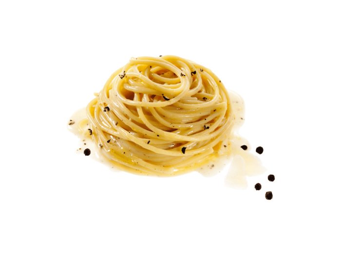 Spaghetti cacio e pepe fiordiprimi