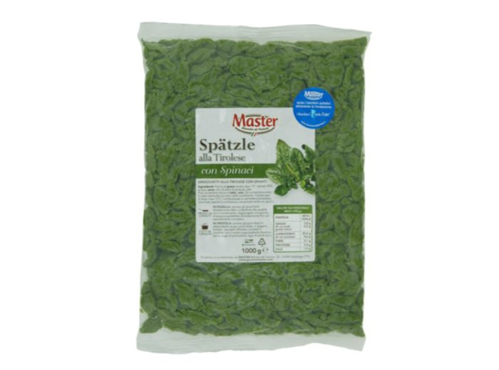 Spatzle con spinaci master