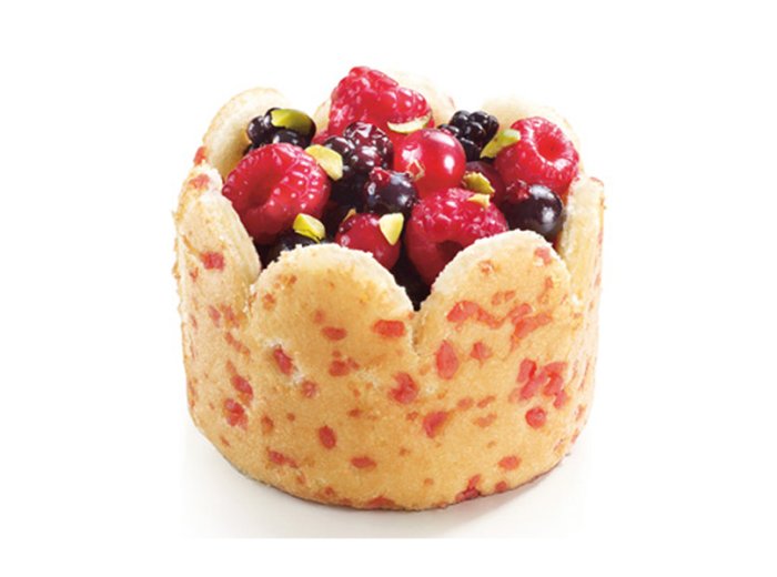 Charlotte ai frutti rossi 80 gr 16 pz