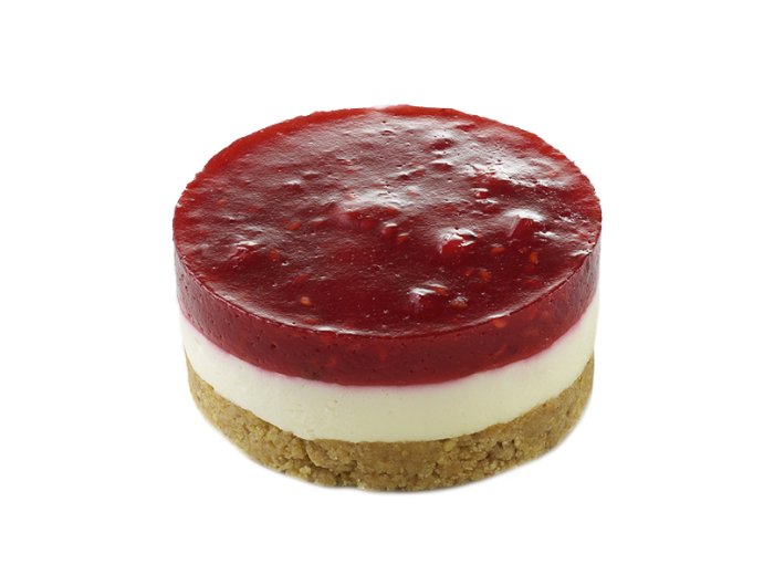 Cheesecake ai frutti rossi 90 gr 16 pz