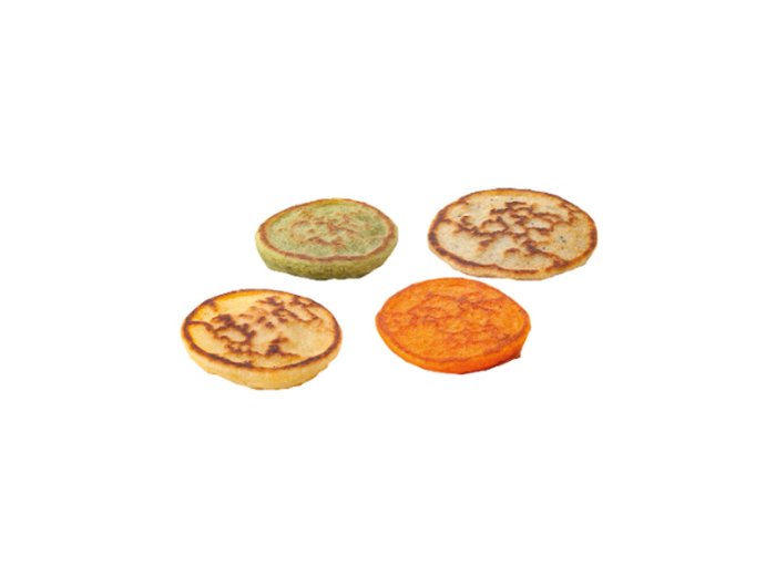 Mini blinis multicolore assortiti