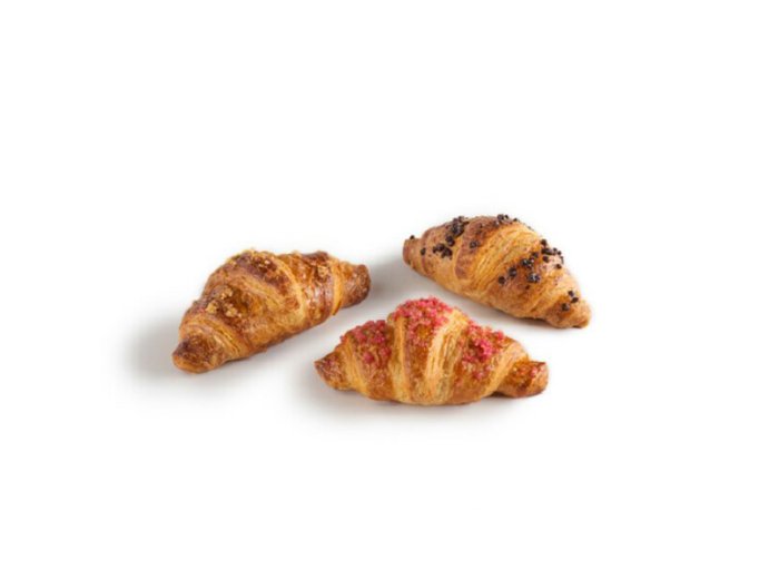Mini croissant farciti 3 tipi 40 gr