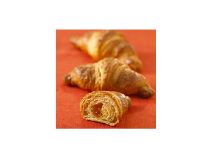 Mini croissant albicocca 40 gr 120 pz