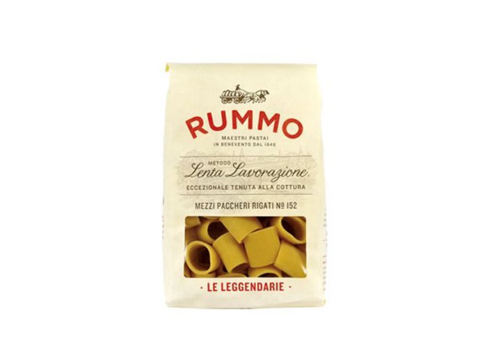 Mezzi paccheri rigati 500 gr rummo