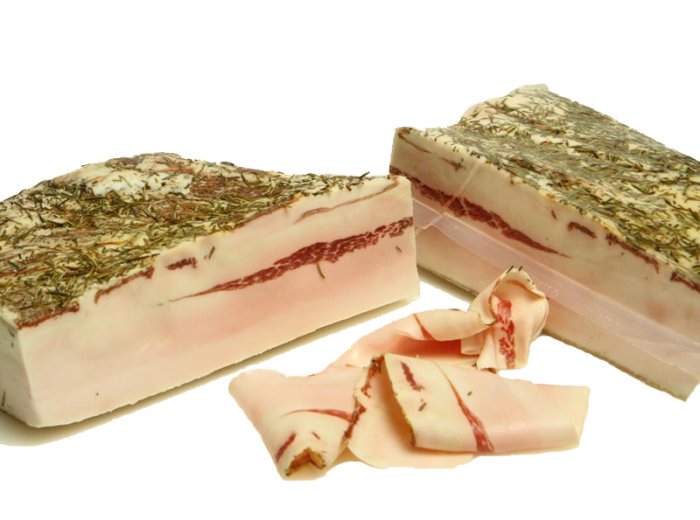 Lardo stagionato suino del mattone