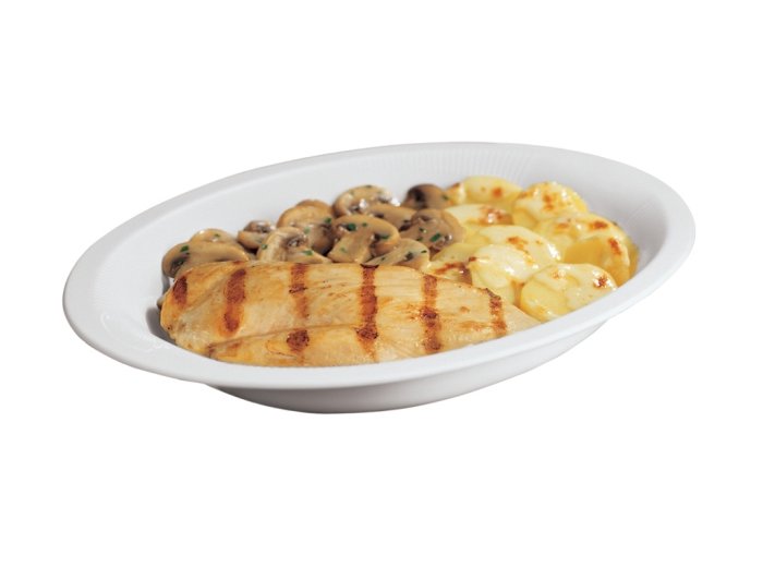 Filetto pollo/funghi/patate fiordiprimi