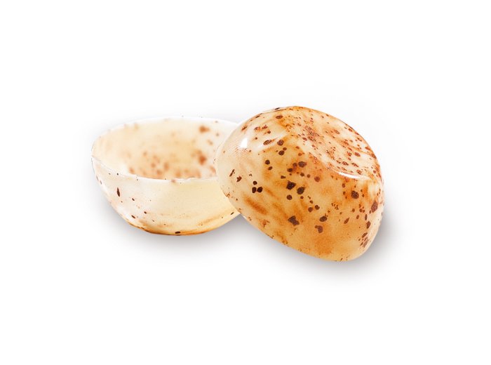 Guscio choc bianco extrafine