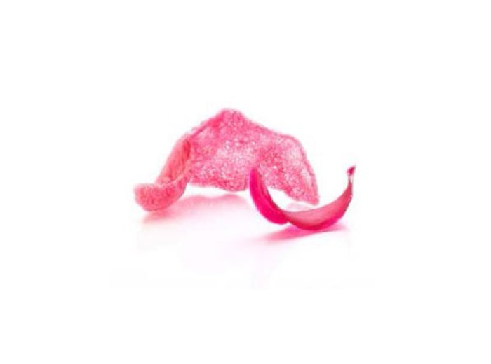 Crackers soffiati dolci alla rosa