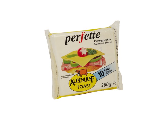 Formaggio fuso a fette 200 gr