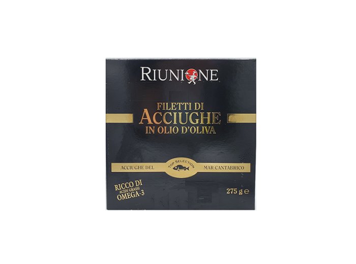 Filetti di acciughe del cantabrico 275gr