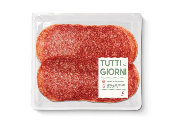 Salame tipo milano affettato 100 gr atm