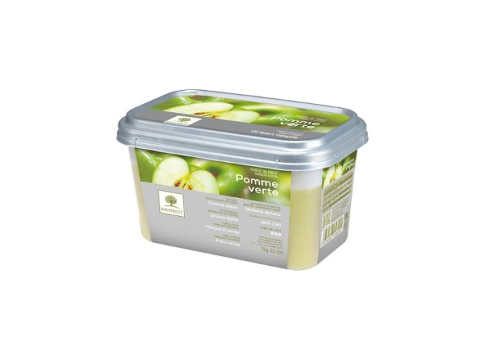Purea di mela verde