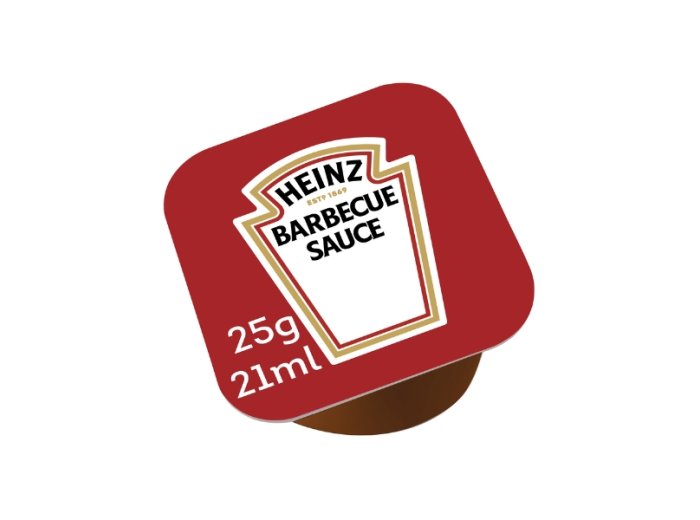 Salsa bbq monoporzione dippot 25gr heinz
