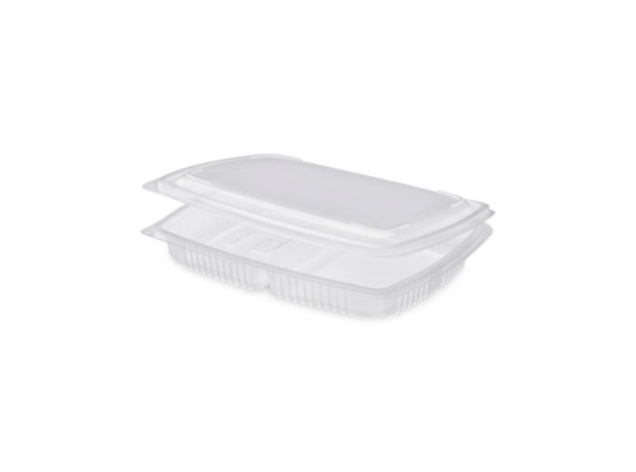 Vaschetta microonde c/coperc. 2 scomp.