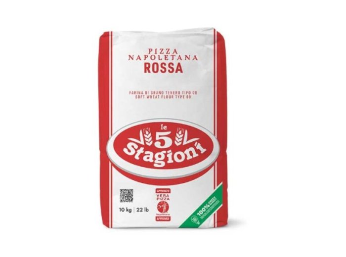 Farina 00 napoletana rossa 5 stagioni