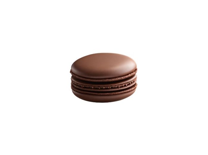 Les mono macarons artigianali cacao