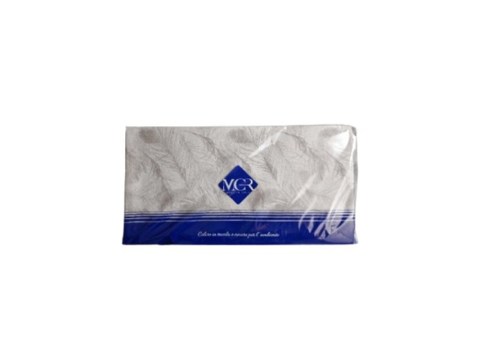 Tovagl.coprimacchia 100x100cm piume tort