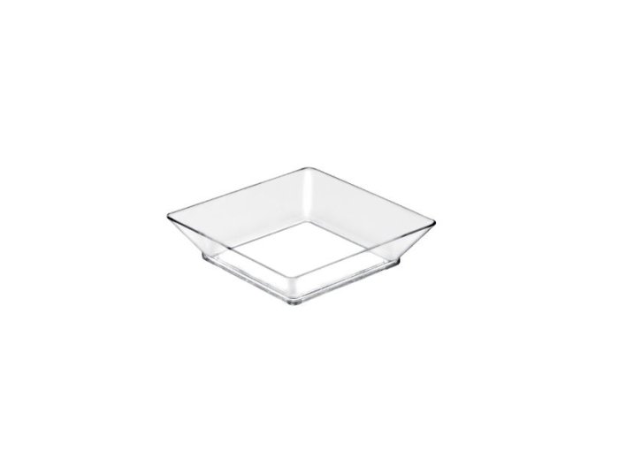 Vassoi small plate ps trasparenti 45 cc