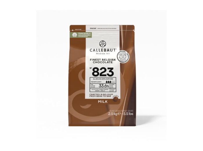 Cioccolato al latte callebaut 2.5 kg