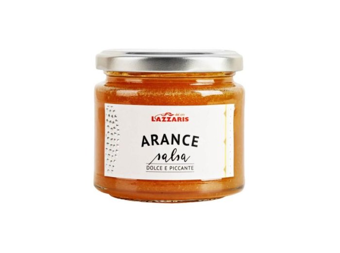 Salsa di arance 120 gr lazzaris