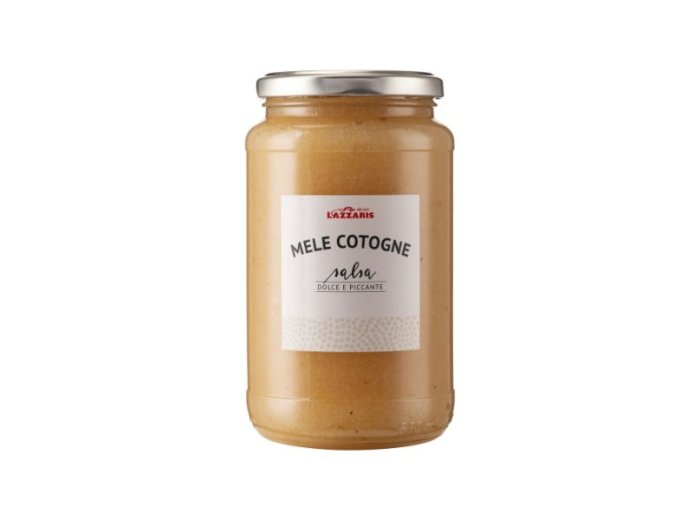 Salsa di mele cotogne 650 gr lazzaris