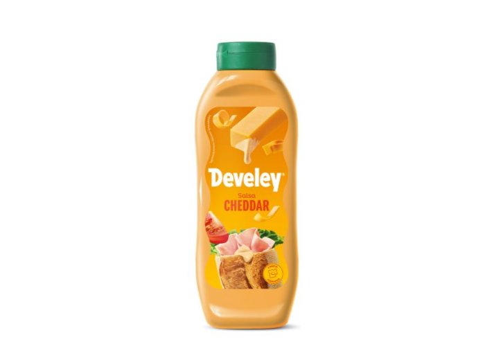 Salsa cheddar 800 gr develey