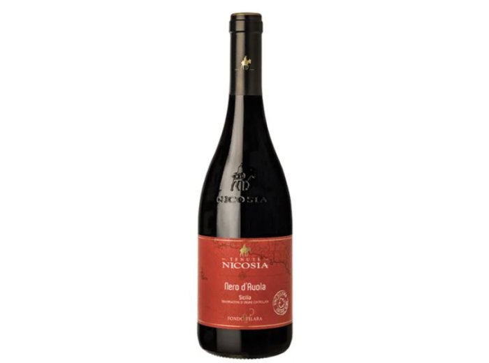 Vino nero d'avola doc bio
