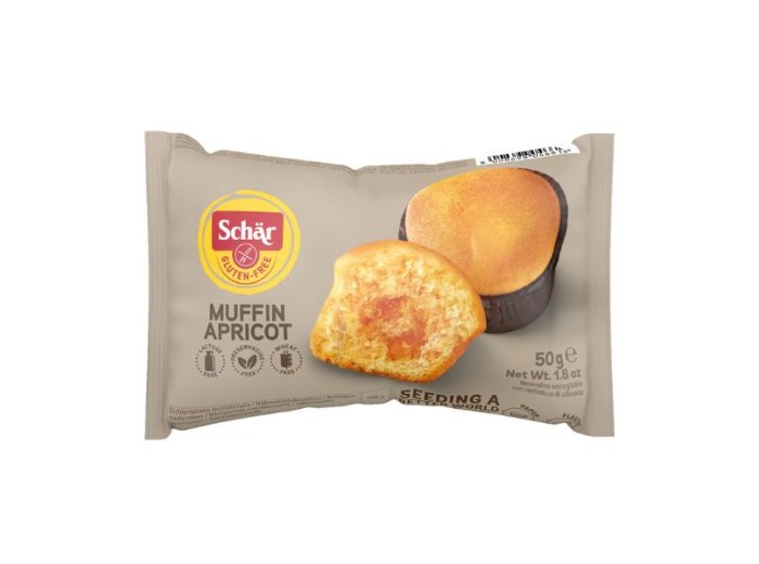 Muffin all'albicocca s/glutine schar