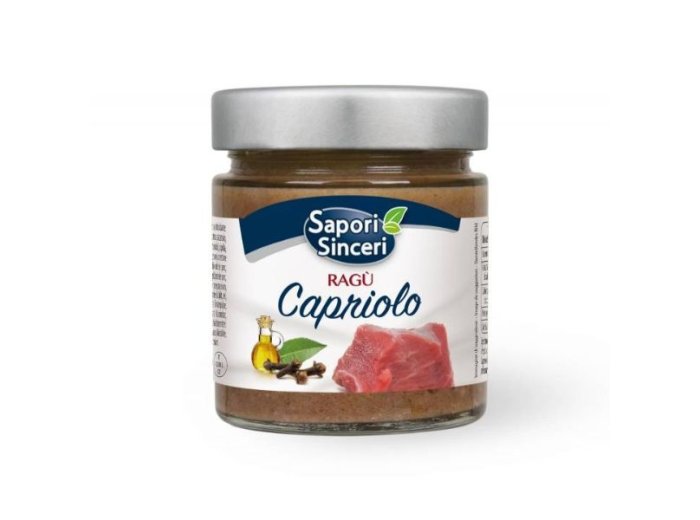 Ragù di capriolo 212 gr demetra