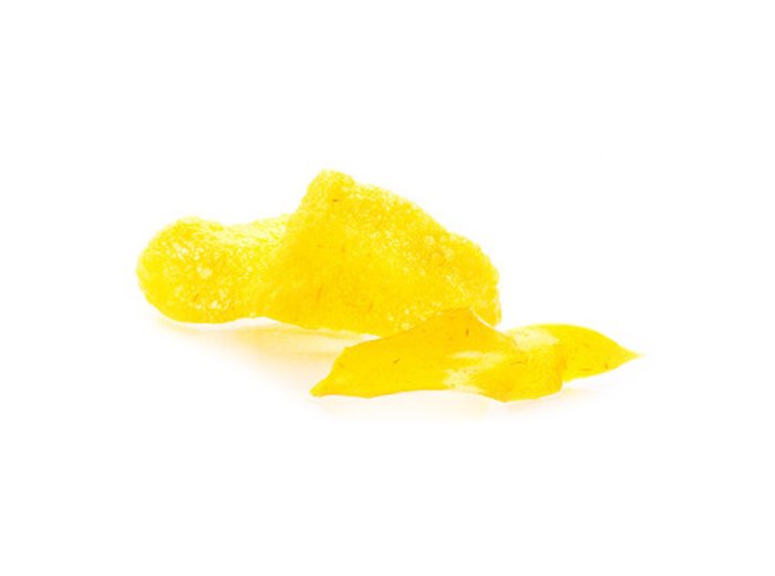 Crackers soffiati salati allo zafferano